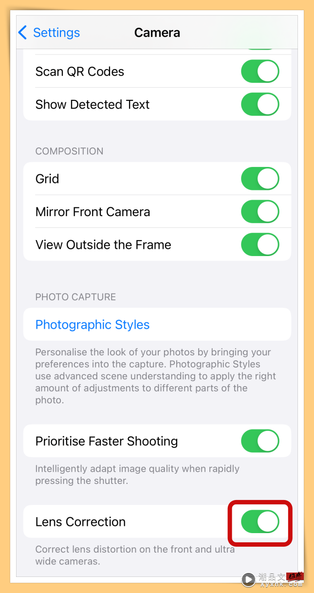 Tips I iPhone自拍出女神效果！4招启动iOS相机美颜功能！ 更多热点 图5张